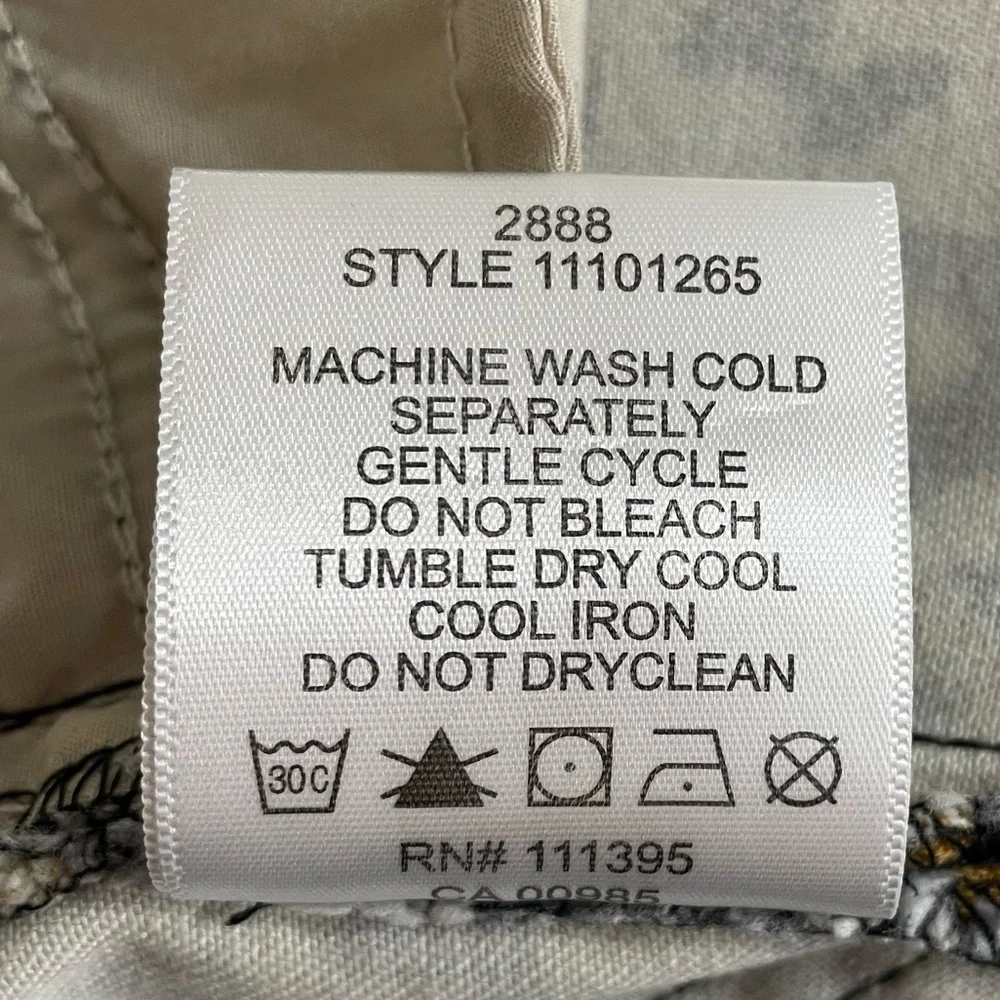 Tory Burch Leopard Print Super Skinny Jeans Size 27 - Picture 8 of 11